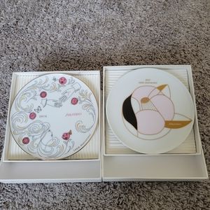Shiseido 144th and 145th Anniversary Collectible Display Plates